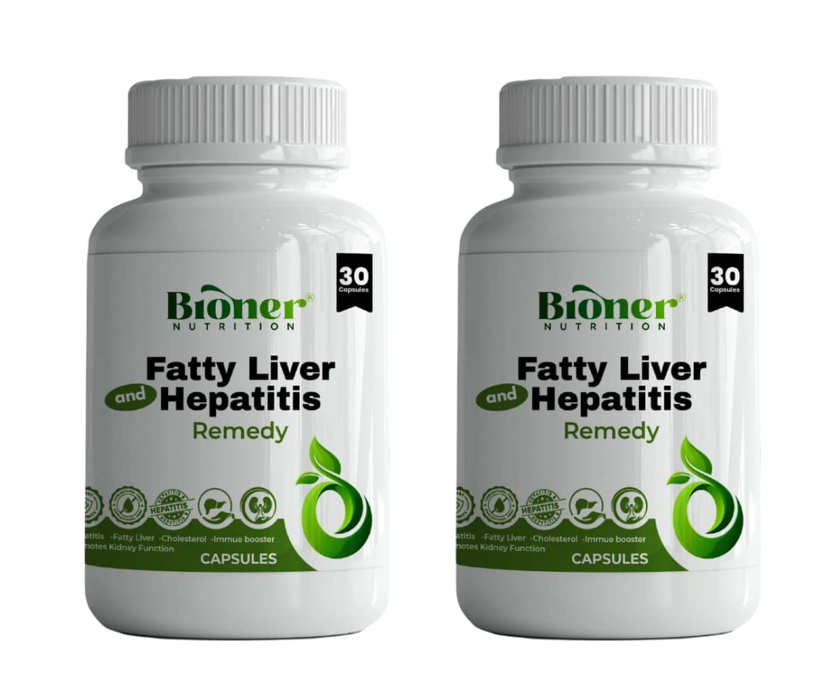 2 Bottles of Fatty Liver & Hepatitis Capsule Image